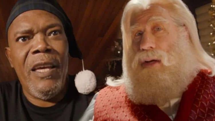 John Travolta and Samuel L. Jackson Reunite for Holiday Commercial