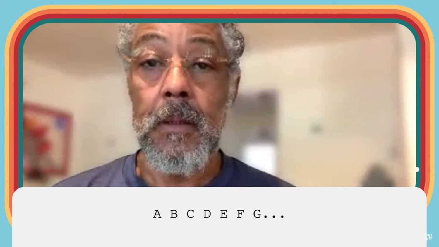 Check Out Giancarlo Esposito Recite the Alphabet Like a Sociopath