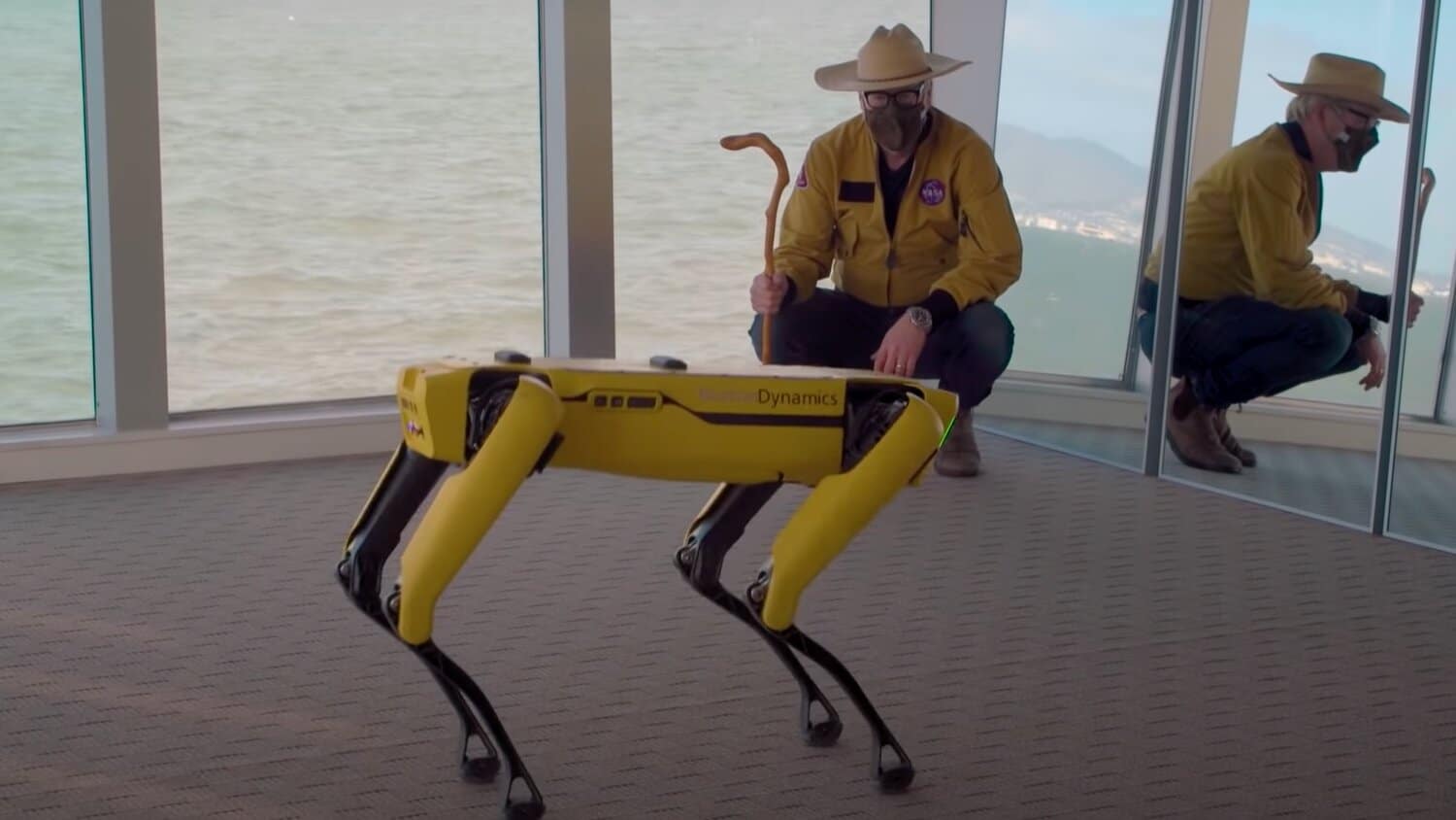 Adam Savage Visits Boston Dynamics To See How Robot Dog Learns To Dance