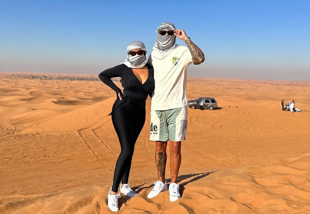 Zack Davis and Cheyenne in Dubai