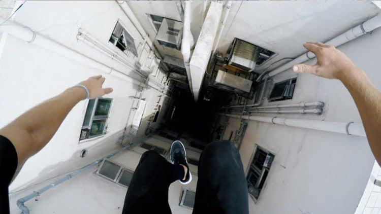 Check Out This Compilation Of Insane First-Person POV Parkour