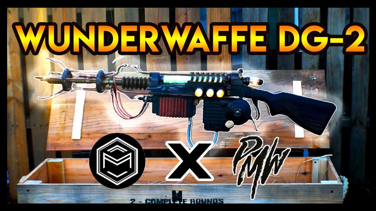 Guy Makes A Functioning Wunderwaffe DG-2 From Call Of Duty