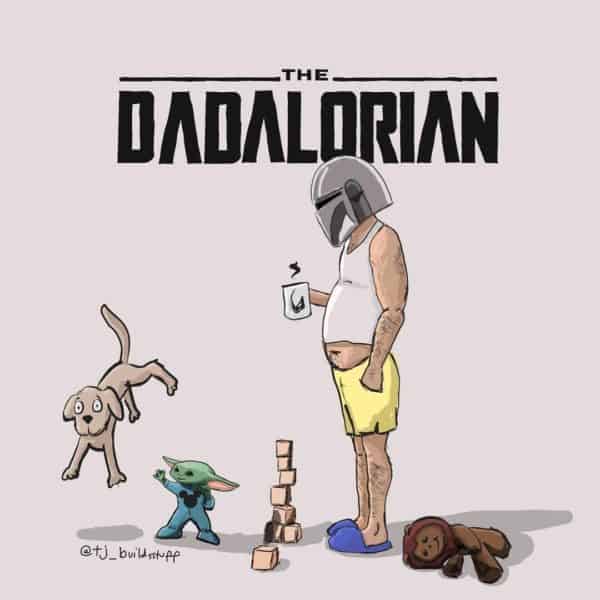 “The Dadalorian” is a Fan Art Series You Need to Check Out