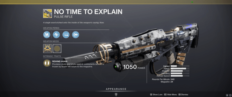 Destiny 2: No Time To Explain