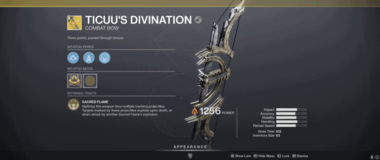 Destiny 2 Ticuu's Divination