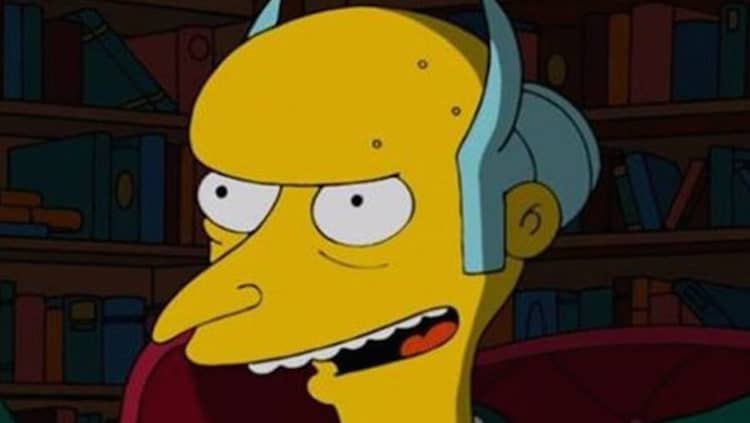 The Five Worst Things Montgomery Burns Did On The Simpsons