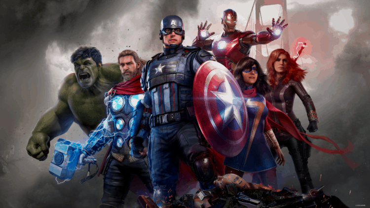 Marvel's Avengers heroes