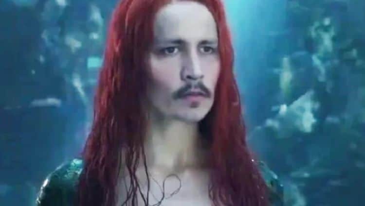 Strange Aquaman 2 Deepfake Turns Johnny Depp Into Mera