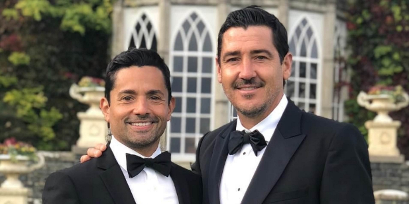 Jonathan Knight and husband, Harley Rodriguez