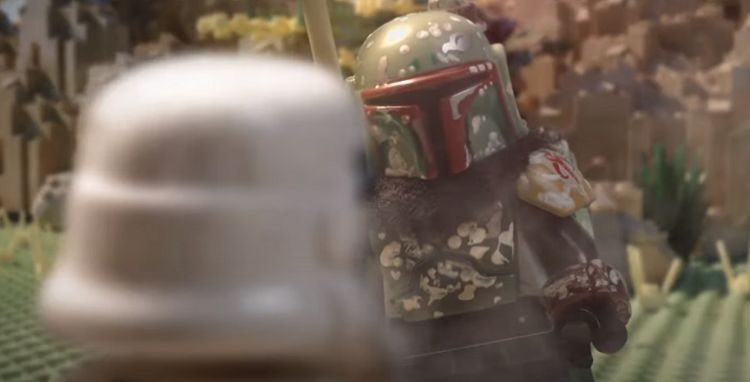 This Mandalorian: Boba Fett Fight Scene Recreated in LEGO