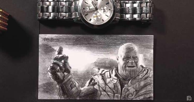 Artist Spends Over 700 Hours Creating “Iron Man vs. Thanos” Flipbook