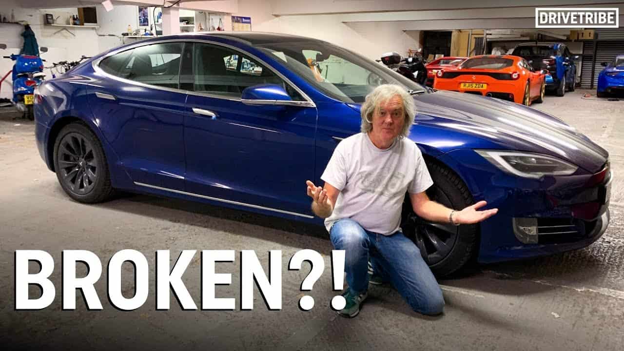 James May Explains Design Flaw With Tesla Model S