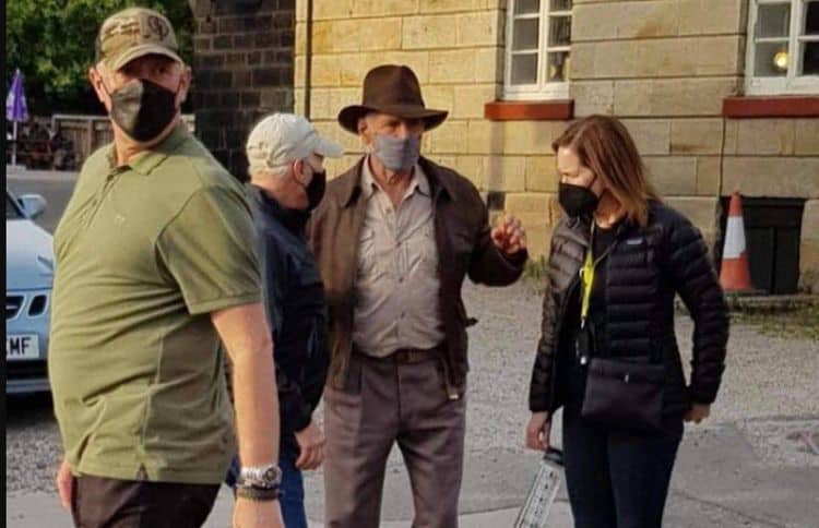 Harrison Ford is Back in the Fedora in New Indiana Jones 5 Set Photo