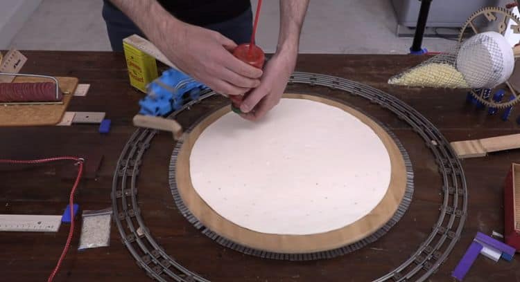 Check Out This Insane Rube Goldberg Pizza Making Machine