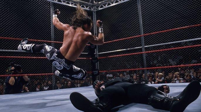 Shawn Michaels vs The Undertaker Hell In A Cell Badd Blood 1997