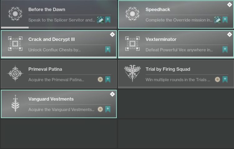 destiny 2 challenges