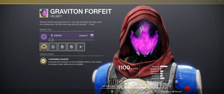 destiny 2 hunter helmet