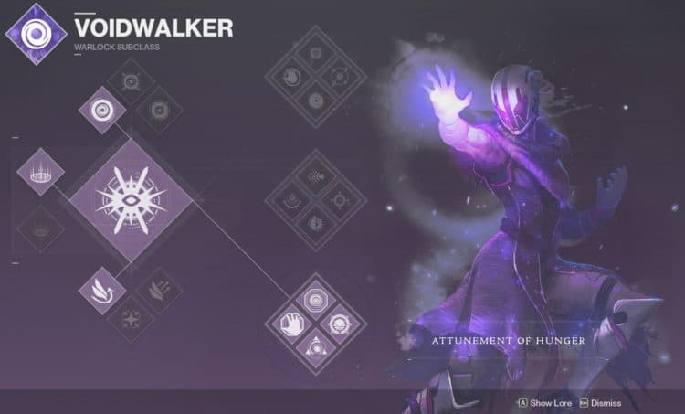 Destino 2 Sottoclasse di Warlock