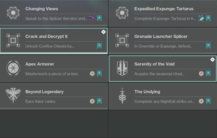 destiny 2 week 5 challenges