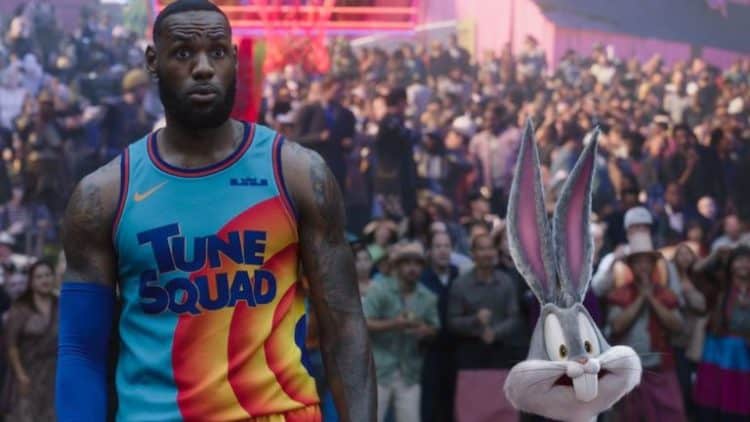 LeBron James Choked in “Space Jam: A New Legacy’s” Game