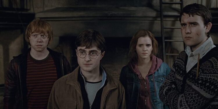 Harry Potter Daniel Radcliffe and Emma Watson
