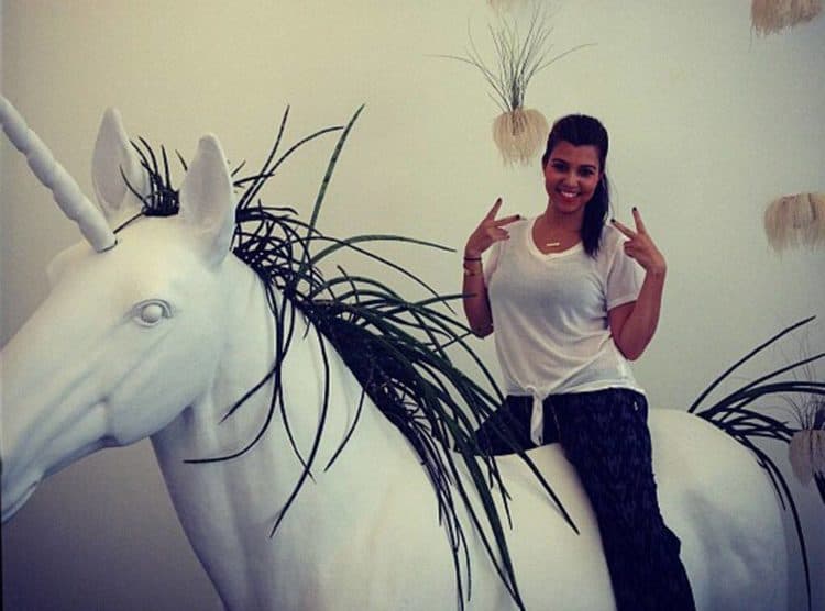 Fans Think that Kourtney Kardashian is Not a Good Rider