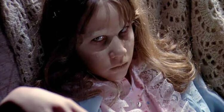 Linda Blair in The Exorcist 1973