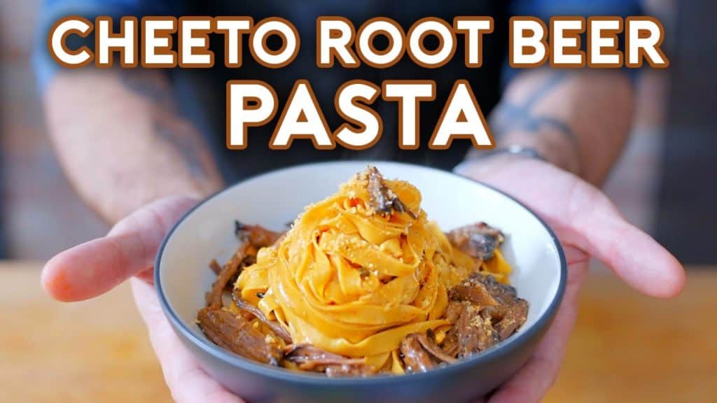 Binging with Babish: Cheeto Root Beer Pasta From The Simpsons