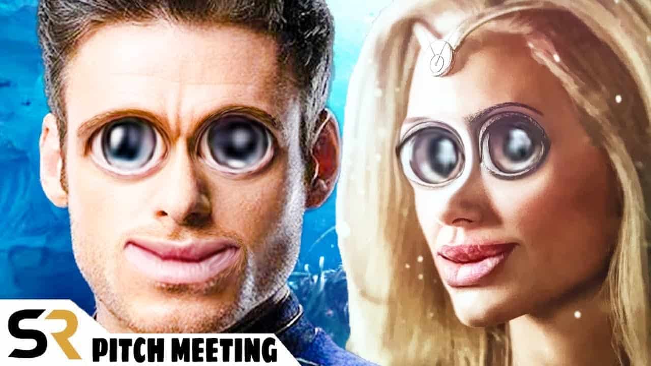 Check out The Eternals Fake Pitch Meeting