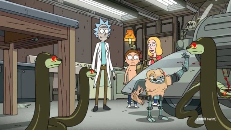 Rick and Morty: Season 4 Episode 5 Review “Rattlestar Ricklactica”