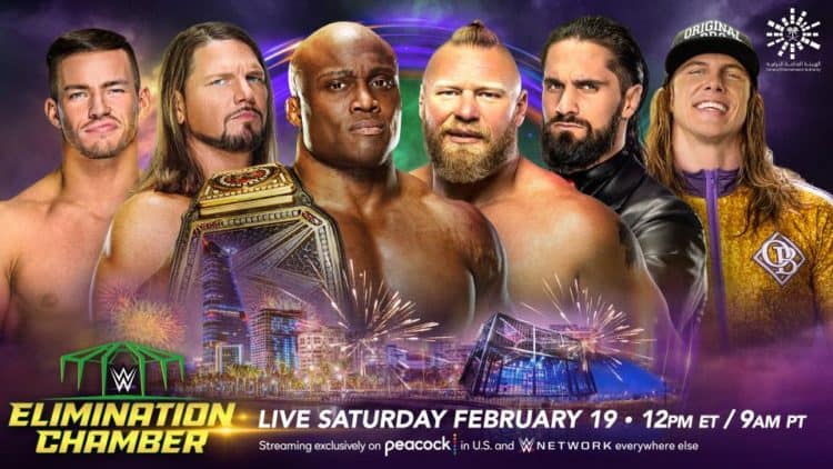 WWE Elimination Chamber 2022 WWE Championship Match