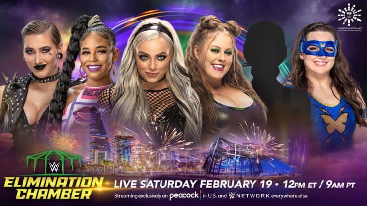 WWE Elimination Chamber 2022 Womens Match