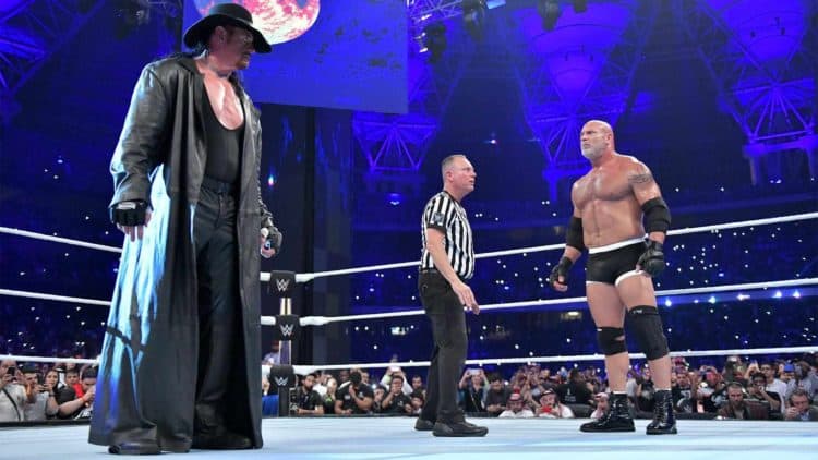 WWE Super Showdown 2019 The Undertaker Goldberg