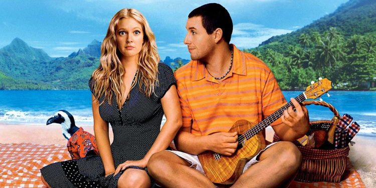 Adam Sandler Drew Barrymore 50 First Dates