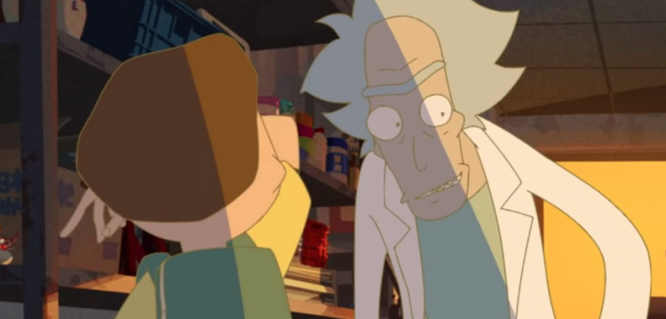 Rick and Morty anime short