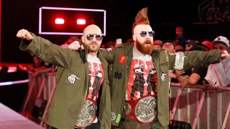 WWE The Bar Raw Tag Team Champions