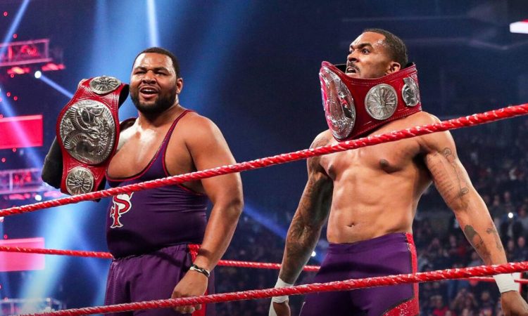 WWE The Street Profits Raw Tag Team Champions