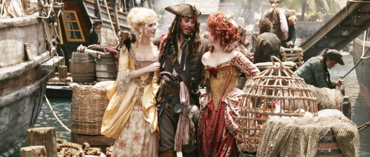 Pirates Jack Sparrow Ladies