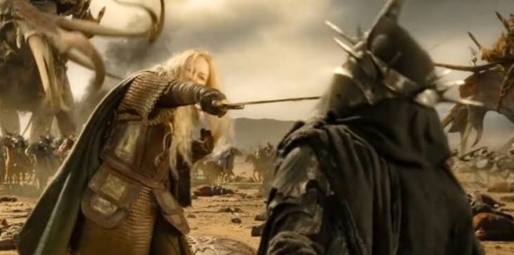Éowyn and Witch-King 
