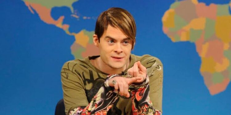 Megan Mullally helped discover SNL Bill Hader