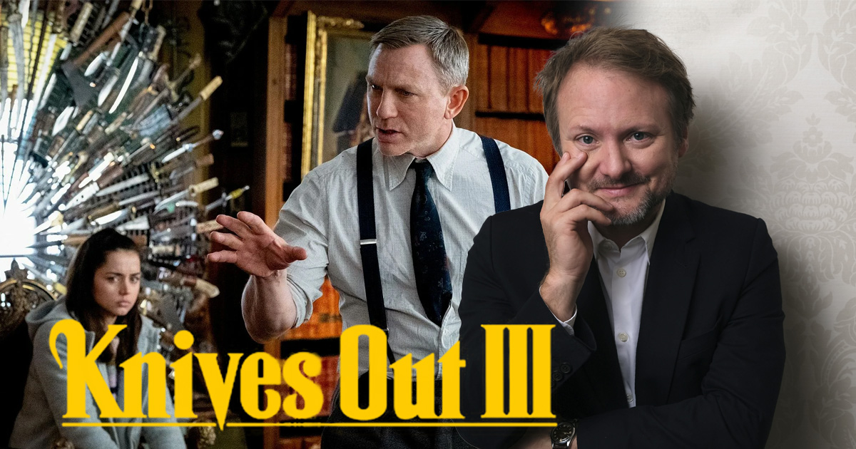 Rian Johnson ainda não sabe qual será a história de Knives Out 3