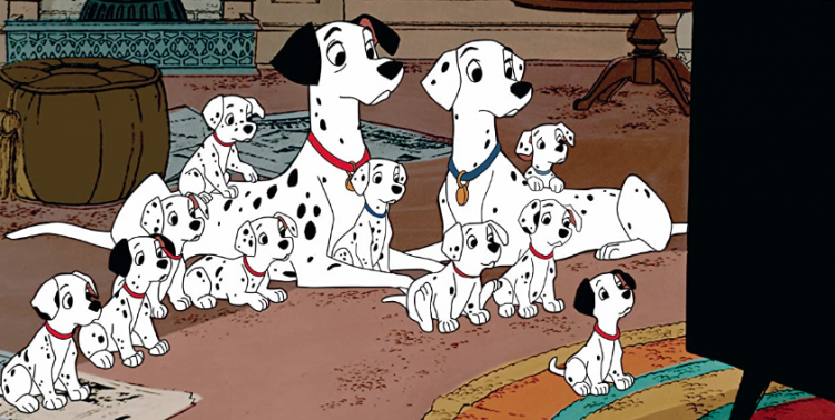 One Hundred and One Dalmatians animated
