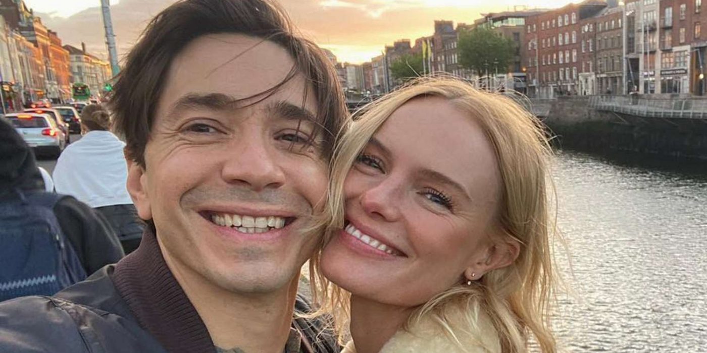 Actor Justin Long and Actress Kate Bosworth