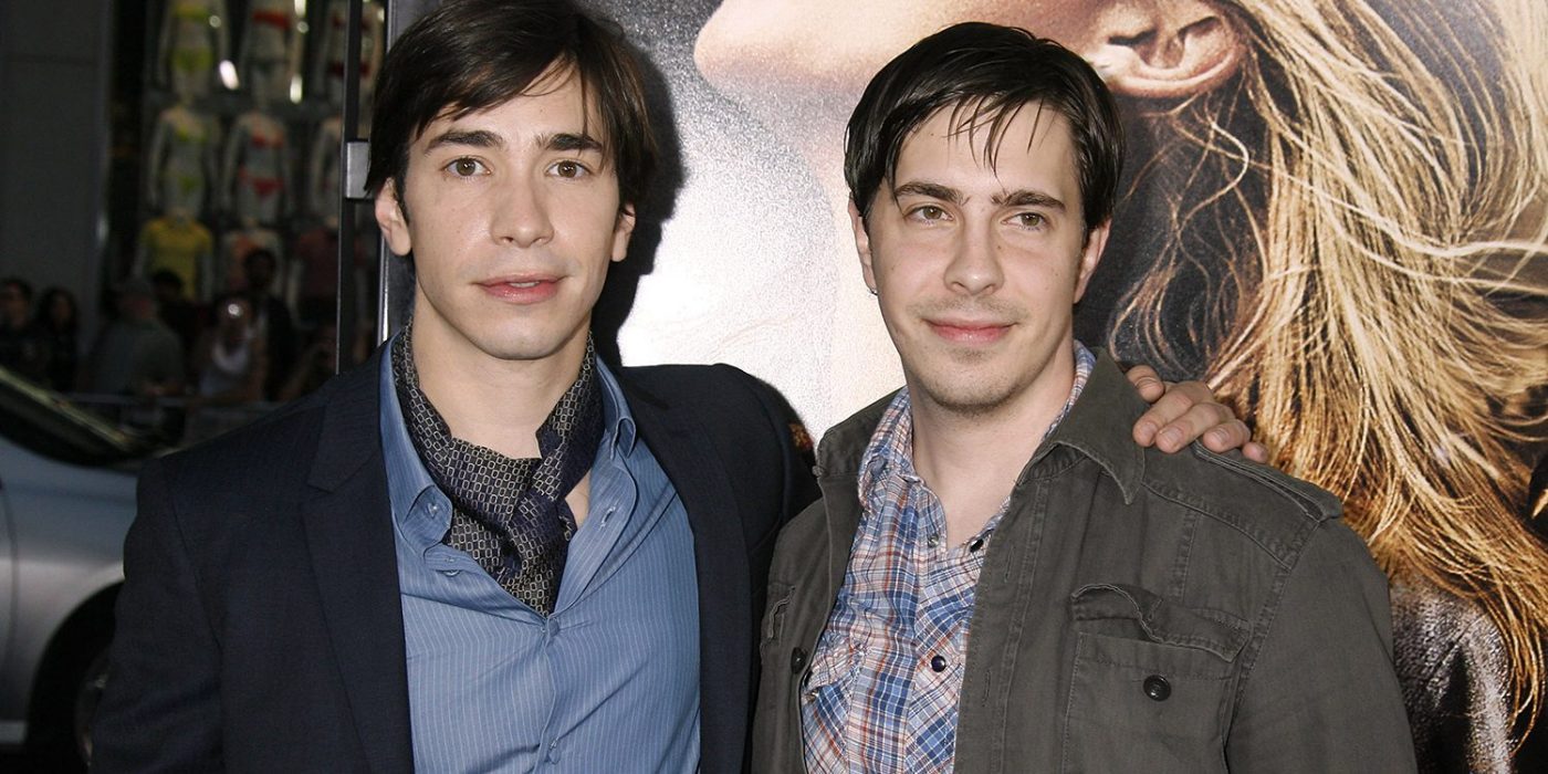 Actor Justin Long and his Brother Christian Long