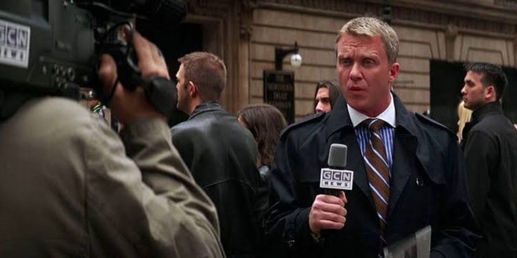 Anthony Michael Hall in The Dark Knight