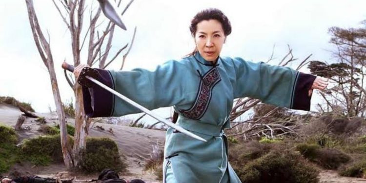 Michelle Yeoh in Crouching Tiger, Hidden Dragon 