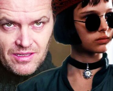 Jack Nicholson in The Shining and Natalie Portman in Leon the Professional