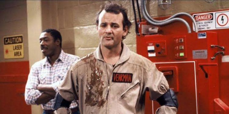 Bill Murray as Dr. Peter Venkman in Ghostbusters