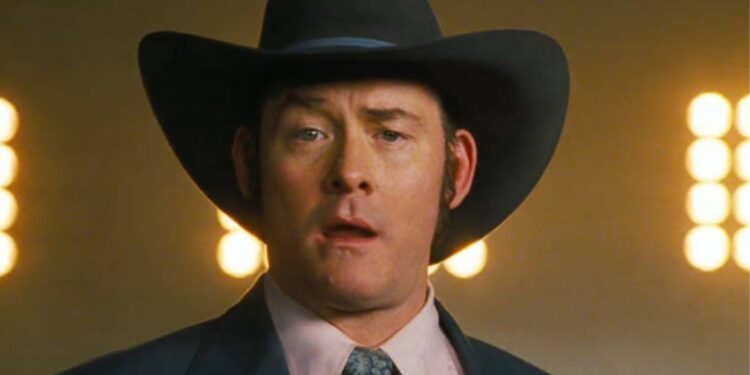 David Koechner as a reporter in Anchorman