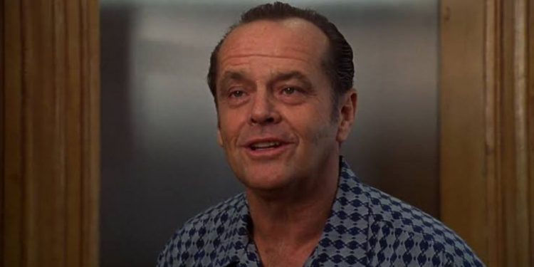 Jack Nicholson Oscar win with As Good as It Gets